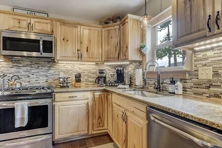Cabin~Views~Heart Of Town~W&D~Fireplace~Kitchen Woodland Park Exteriér fotografie